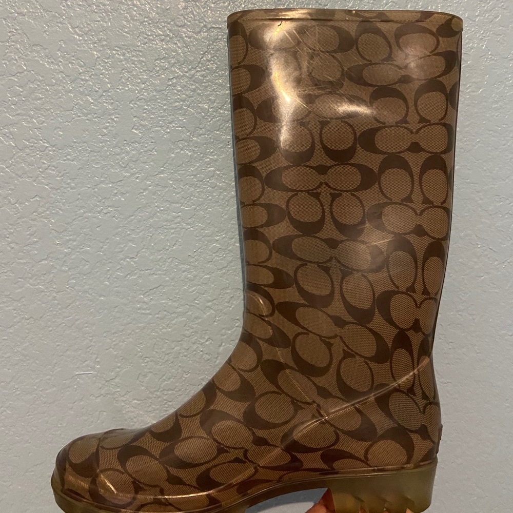 Coach Rain Boots - Picture 2 of 2